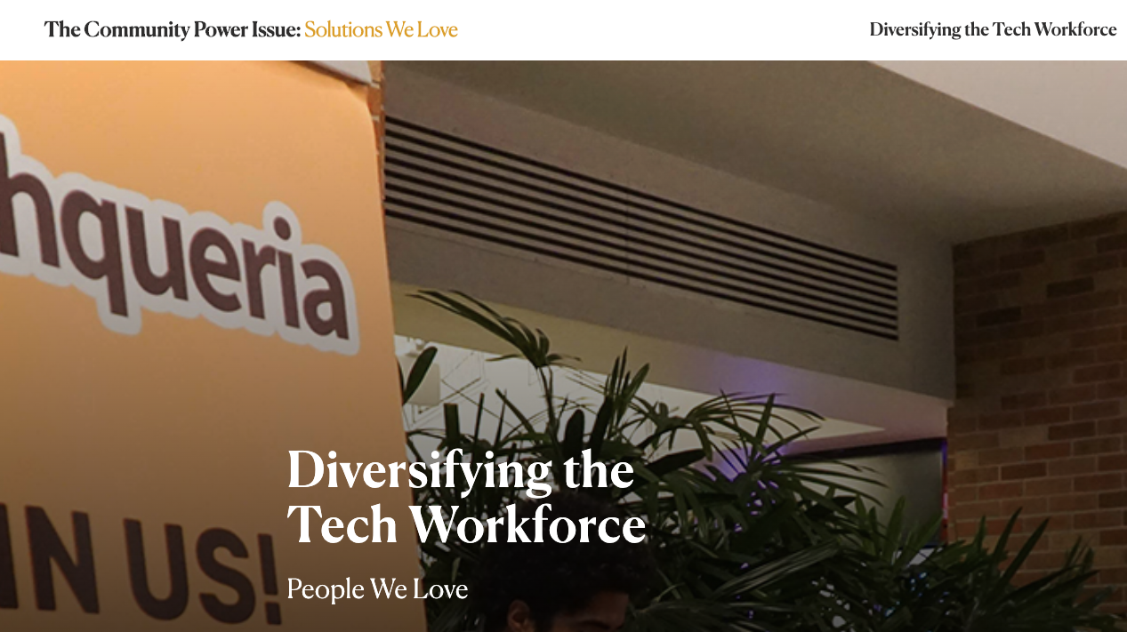 Diversifying the Tech Workforce | Frances Coronel